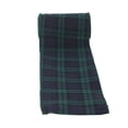 thumbnail image 2 of HOLIDAY TIME 6 Inch Blue‑Green Tartan Plaid Wired Fabric Ribbon Roll, 2 of 4
