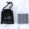 thumbnail image 3 of Agiferg Pierres à Whisky Coffret Cadeau de 9 Pierres Rafraîchissantes Uniques avec Pochette en Velours - Réutilisable, 3 of 9
