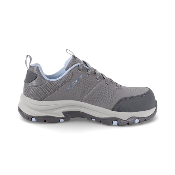 Skechers Women's Trego - Astallet Grey/Aqua CT Work Shoes 108166.GYAQ - 11