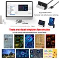 thumbnail image 4 of Amdohai 3.5 Inch IPS Display Screen USB Secondary Screen Computers CPU GPU RAM HDD Monitor Time Date Display Horizontal Vertical Screen Switch, 4 of 8