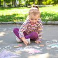 thumbnail image 4 of Chalk Set in 6 Different Colors, 12 Colorful Chalk Piece, Dust Free & Washable, For Driveway, Pavement, Outdoors, Arts & Crafts Gift for Kids, 4 of 4