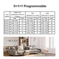 thumbnail image 3 of Smart WiFi Thermostat Voice Control 16A Digital Programmable LED Display Underfloor Heating Temperature Controller Digital Intelligent Wall Thermostat for Electric Heating Compatible with T, 3 of 6