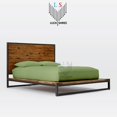 thumbnail image 3 of 30-INCH EXTRA DEEP POCKETS - 100% Organic 800-Thread-Count - Short King Size Organic Cotton Sheet Set- Sage, 3 of 7