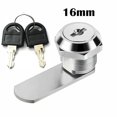 thumbnail image 1 of Greenne Door Lock for Cabinet Mailbox Barrel Drawer Cupboard Locker 16/20/25/30mm+2 Key, 1 of 5