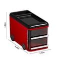 thumbnail image 2 of EGNMCR Office Storage & Organization Desk Storage Box, Desktop Drawer For Office ,Bathroom Counter ,Dresser And Home Sundries Storage,Vanity Organizer, Cosmetic Storage ,Craft Storage Storage Bins, 2 of 5