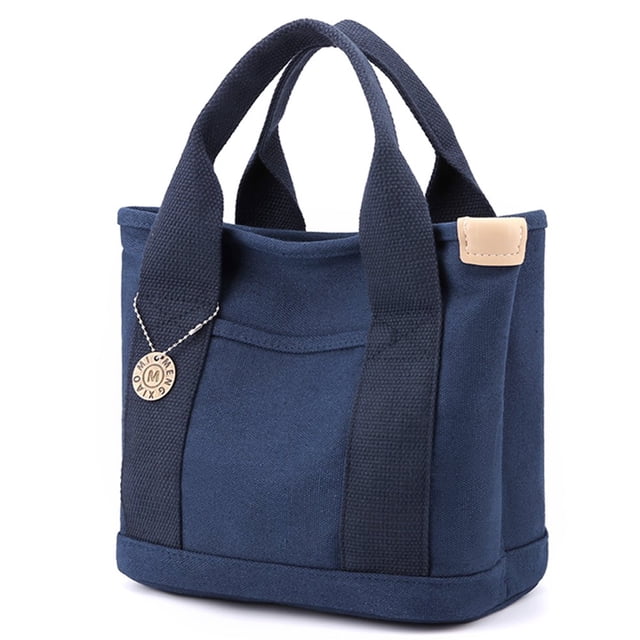 MesaSe Canvas Bucket Bag Multi-Pockets Female Clutch Bag Large Capacity Casual for Work