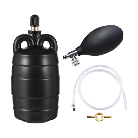 Luzkey Inflatable Pipe Plug Premium Professional Easy to Use Rubber Sewer Test Plug 12cmx4.5cm