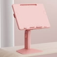 thumbnail image 1 of Foldable Student Bookshelf with Multifunctional Design Portable Bedside Reading Stand for Books, Laptops & Tablets, Space-Saving Plastic Organizer, 1 of 8