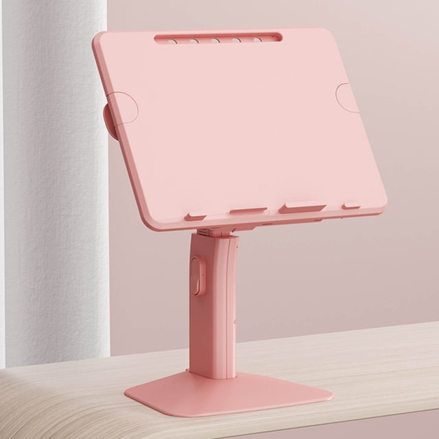 Foldable Student Bookshelf with Multifunctional Design Portable Bedside Reading Stand for Books, Laptops & Tablets, Space-Saving Plastic Organizer