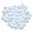 thumbnail image 3 of GROWTH TANK Mini Artificial Rose Heads Stemless Flower Heads for Table Home Decoration White, 3 of 8