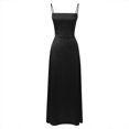 thumbnail image 4 of Puawkoer Robe Formelle pour Femme Robes Formelles pour Invitée de Mariage Automne Col Montant Robes de Soirée pour Femme Formelle Col en V Ajourée Robe à Manches Longues pour Femme Invitée de Mariage Mère de la Mariée, 4 of 5
