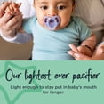 thumbnail image 3 of Tommee Tippee Ultra-Light Silicone Pacifier, Symmetrical One-Piece Design, BPA-Free Silicone Binkies, 6-18m, 4 Count, 3 of 6
