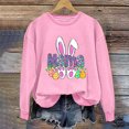 thumbnail image 4 of EGNMCR Easter T-Shirts Imprimés pour Femmes T-Shirts Graphiques pour Femmes Chemises pour Femmes T-Shirts à Col Rond pour Femmes Haut à Manches Longues Imprimé Easter Chandails T-Shirts pour Femmes, 4 of 4