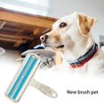 thumbnail image 2 of Version Nouvellement Améliorée Rouleau de Chomchom Poils de Chien Poils de Chat Enlève-Poils pour Animaux Nouvelle Brosse pour Animaux Enlève-Poils Fournitures pour Animaux Enlève-Poils pour Animal Bleu, 2 of 6