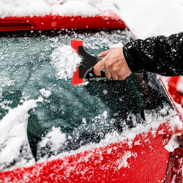 Danhjin Cleaning Tools Snow Shovel for Car Glass Window Scraper Snowboard Defrosting Artifact Snow Shoveling Ice and Snow Removal Tool Snow Sweeping Brush Car