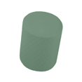 thumbnail image 1 of Round Stretch Ottoman Slipcovers Footrest Sofa Cover Stretch Ottoman Bench Foot Stool Covers Green, 1 of 7