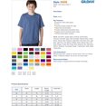 thumbnail image 3 of Gildan Boy's 100 Percent Cotton Short Sleeve Taped Neck T-Shirt - 5000B, 3 of 3