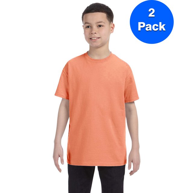 Hanes T-Shirt Jeunesse Authentic-T - 54500 (Lot de 2)