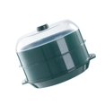 thumbnail image 4 of GUOOL Cuiseur Vapeur Rond pour Micro-Ondes Cuisson Rapide Couverture Transparente Empilable Cuisine Vert double Couche, 4 of 9