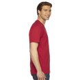 thumbnail image 3 of American Apparel Fine Jersey V-Neck Tee, 2XL, Red, 3 of 3