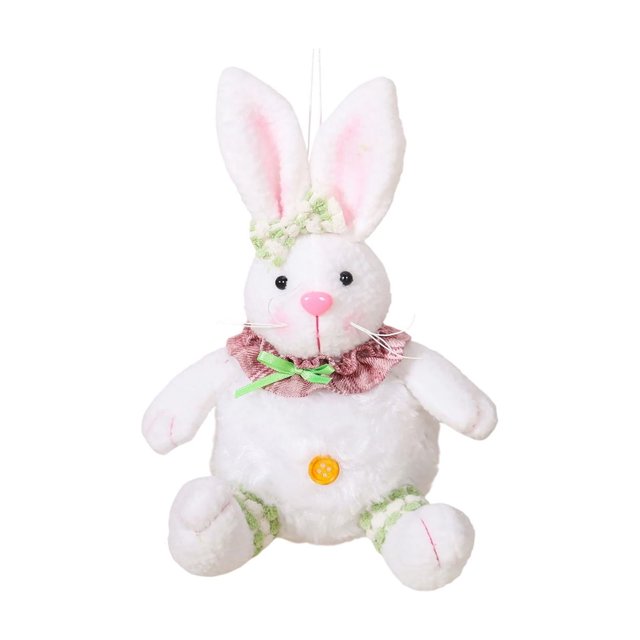 ICQOVD Figurine en Peluche Lapin de Pâques