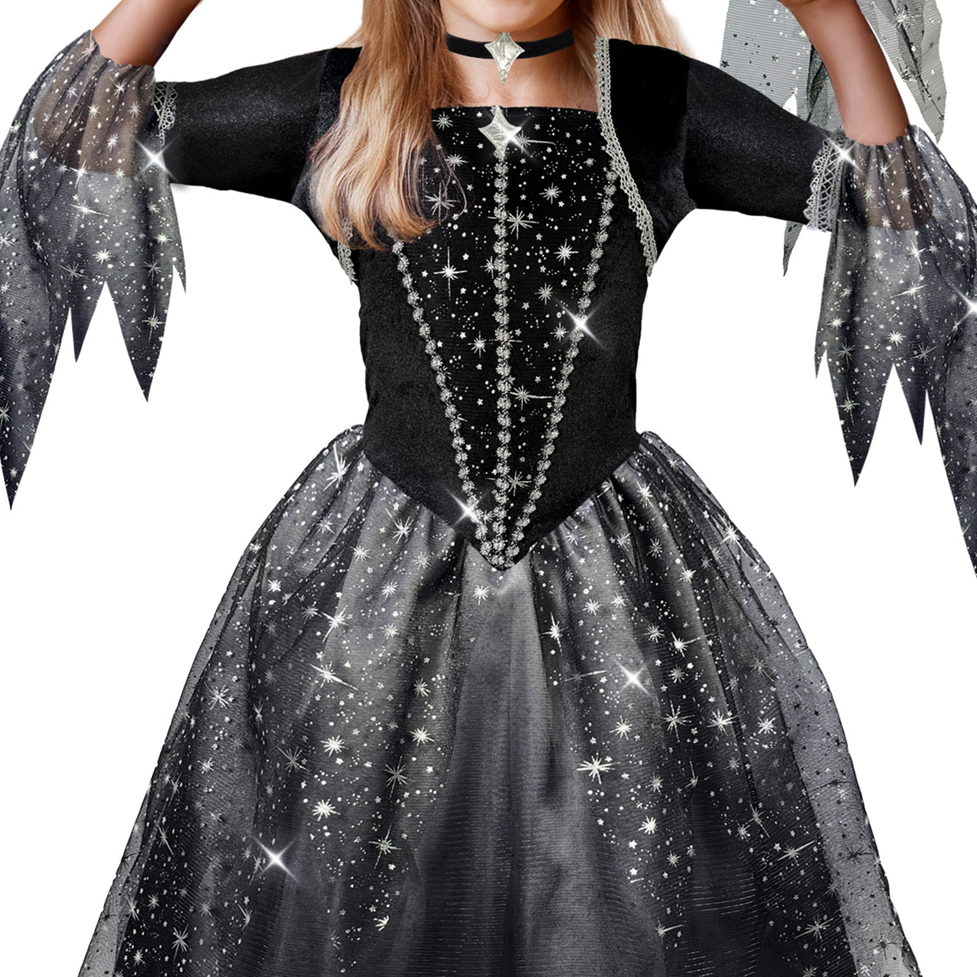 Witch of Stardust Costume, Halloween Costume for Children, Girls S.