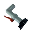 thumbnail image 4 of relayinert IBC Container Plastic Faucets Reservoir on/off Control Connectors Fittings Barrels Accessory Replacing Parts 90° 32mm 1 Pc, 4 of 6