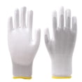 thumbnail image 1 of White PU Coated Static Gloves Ideal For Cleanroom Work Hand Comfortable And Durable For Precision Tasks Medium Gloves Rubber Gloves for Cleaning Extra Large Kitchen Rubber Gloves Thick Kitchen Gloves, 1 of 2