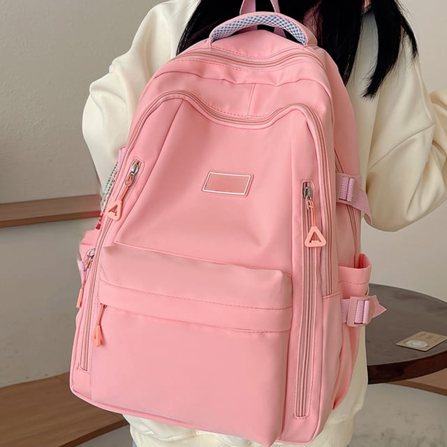 Large Capacity Backpack Middle School And College Student's Bag For Women Simples And Versatile Campus Style Backpack For Women