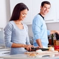 thumbnail image 4 of Hecef 6-Piece Stainless Steel Chef Cooking Knife Set with Blade Sheaths, Dishwasher Safe, 4 of 12