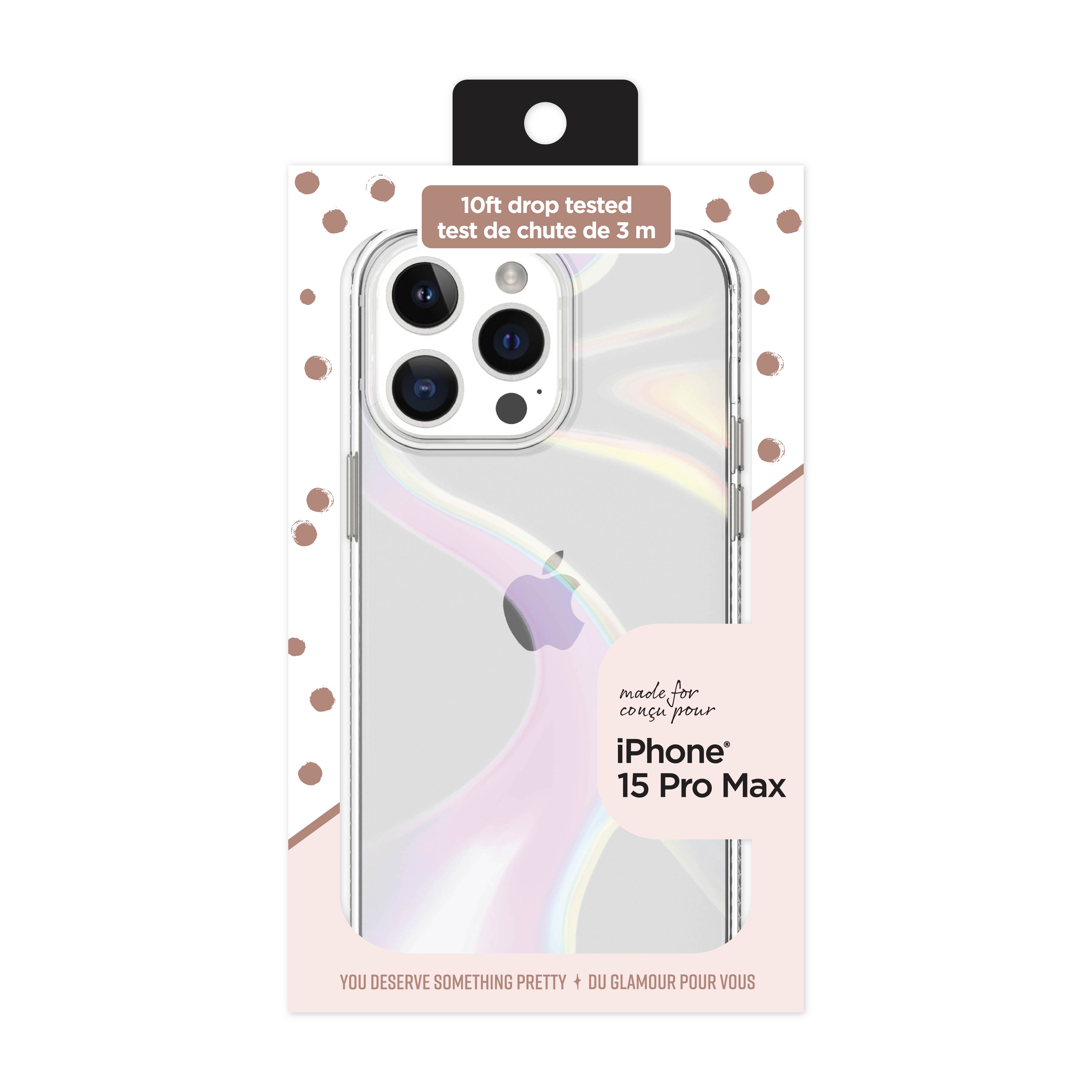 Iridescent Illusion - Premium Fashion Phone Case for iPhone 15 Pro Max