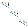 thumbnail image 4 of Decodeary Blue Car Removal Tool Car Repair Hammer Puller Slide Hammer Repair Removal 3Set, 4 of 6