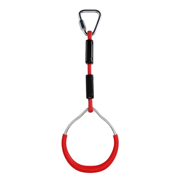 EGNMCR Gymnastic Rings Outdoor Play Playground Equipment Obstacle Ring for Kids Obstacle Rings