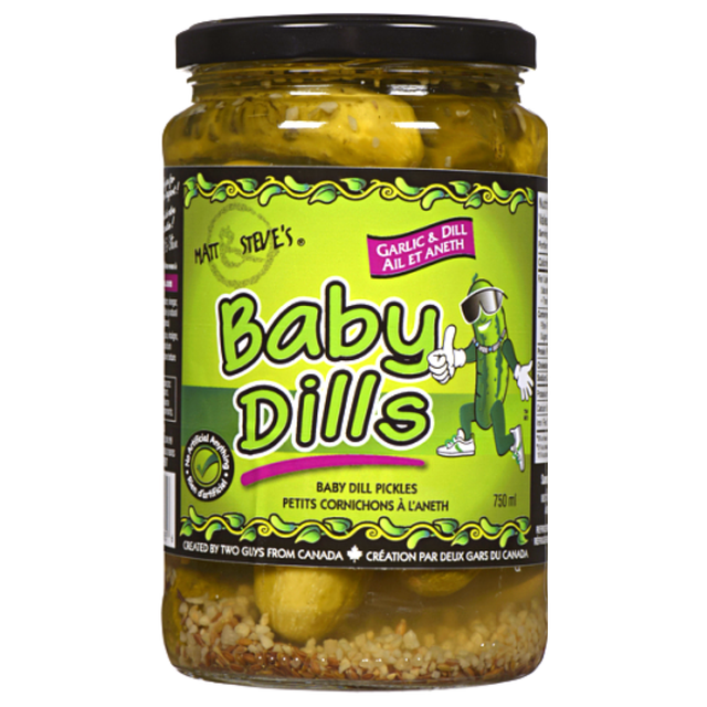 MATT & STEVE'S BABY DILLS AIL ET ANETH
