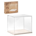 thumbnail image 1 of Rolife one Display Box Dust Proof for All Miniature House Dollhouse Decor Kid Gift,Plastic, 1 of 4