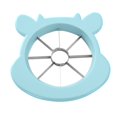 thumbnail image 2 of Oleegame 2PC Potato Fry Cutter Apple Slicers Divider Fruit Cutter Potato Wedge Stainless Steel Blades Blue, 2 of 2