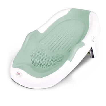Hopscotch Lane Bathing Support Seat, Green Rubber Mesh, Unisex, Ages Newborn to Toddler, 0 Months+