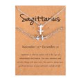 thumbnail image 1 of Fête du Canada Kcavykas Saison de la Rentrée Scolaire, Ensemble de Bracelet Collier Douze Constellations Collier Carte Constellation, 1 of 1