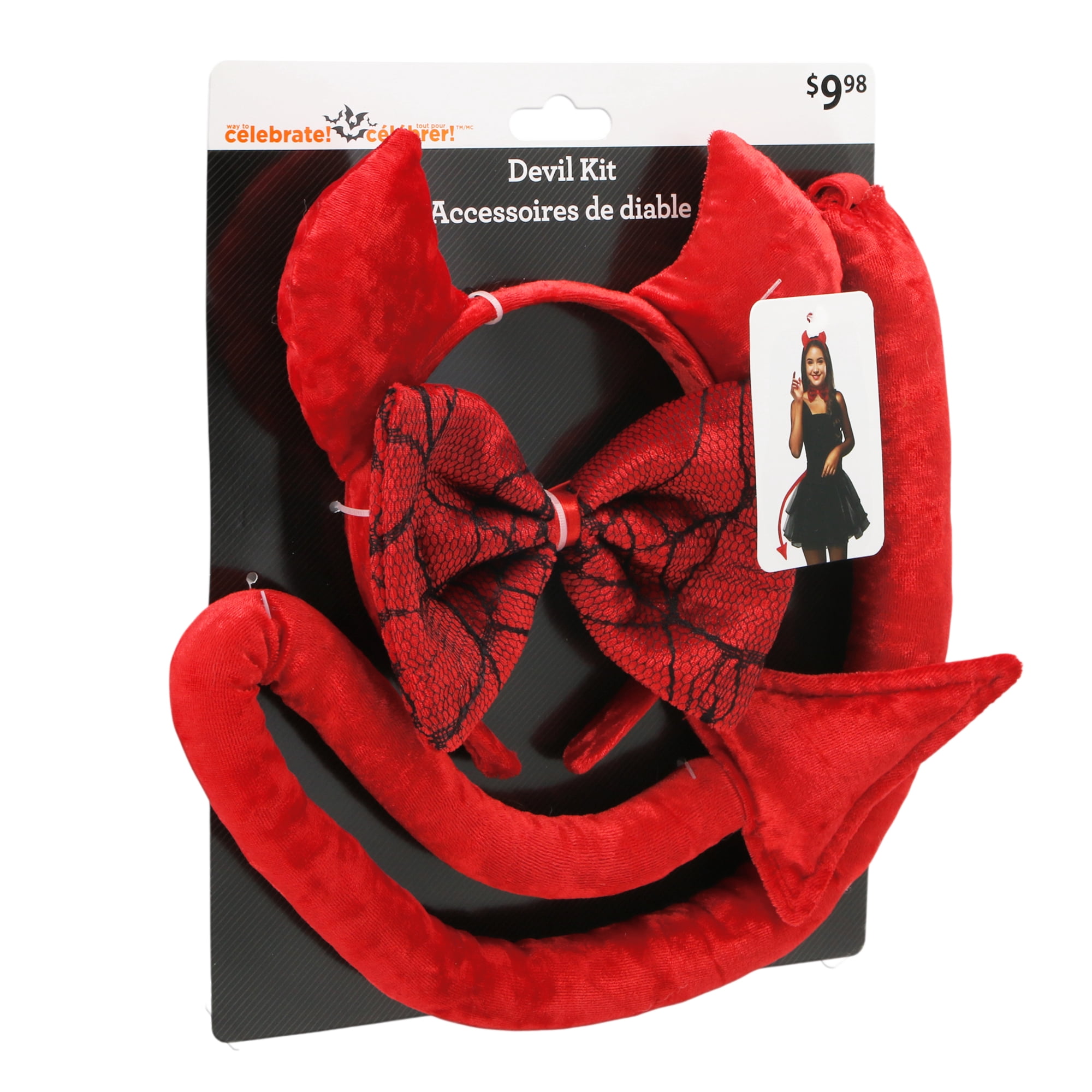 Way To Celebrate Costume Set Devil