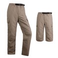 thumbnail image 2 of Penkiiy Pantalon de Randonnée Homme Liquidation Pantalon d'Assaut Détachable pour Homme Uni Multi-Poches Pantalon de Sport d'Extérieur Pantalon Cargo Décontracté Pantalon Kaki, 2 of 6