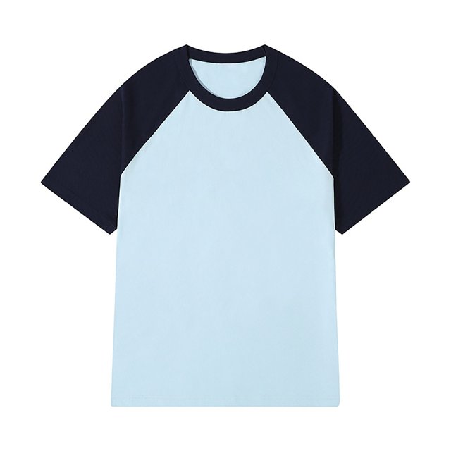 LUOGENLI T-shirts pour Homme pour Hommes T-Shirt Patchwork à Col Rond T-Shirt à Contraste de Couleurs Rétro à Épaules Lourdes T-Shirt Uni Ample à Manches Courtes T-shirts pour Homme T-Shirt Graphique Saint-Patrick Bleu TTG