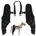 thumbnail image 3 of Adjustable Dog Hind Leg Support Brace - SBR Material Knee Protector for Joint Protection, Arthritis Recovery, Wound Care & Injury Prevention - Breathable Pet Leg Guard (Black, Size S), 3 of 7