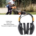 thumbnail image 3 of Cache-oreilles à Réduction de Bruit, Cache-Oreilles Pliables Légers Protection Auditive Rotation à 360 Degrés Casque de Protection Auditive pour Portée de Tir Tondage Construction Menuiserie, 3 of 8