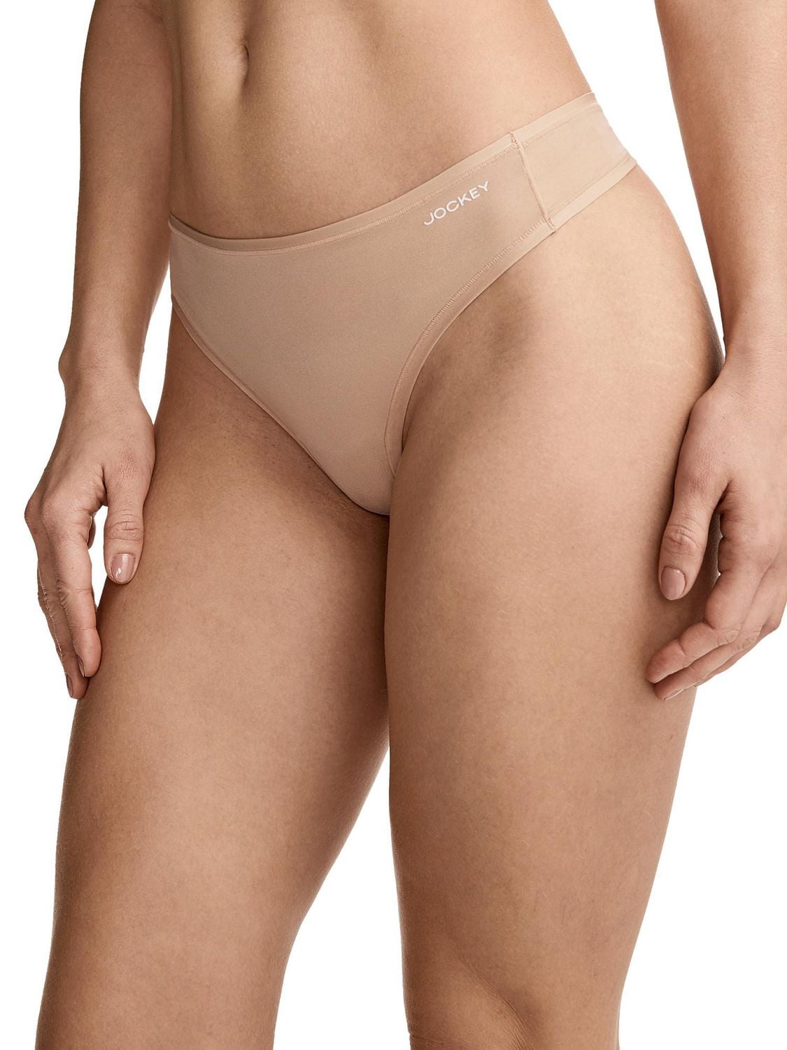 Jockey Essentials Stretch My Way Thong - 3 Pack