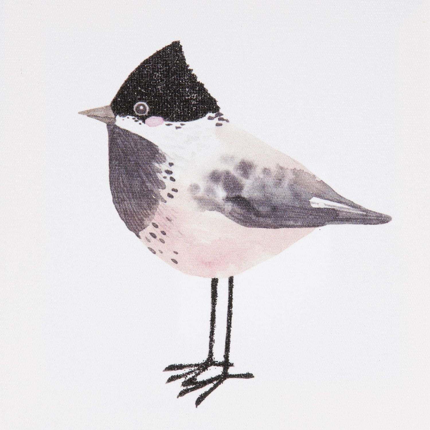 Toile embellie oiseau