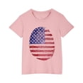 thumbnail image 2 of MKOSPLRT T-Shirts du 4 Juillet pour Enfant 3-10 Ans Manches Courtes Col Rond T-Shirts Drapeau des États-Unis T-Shirts Amusants Étoiles et Rayures T-Shirts Graphiques pour Fille Garçon, 2 of 9