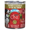 thumbnail image 2 of Purina ONE Tender Cuts in Gravy Lamb & Brown Rice Entrée, Wet Dog Food 368 g, 2 of 10