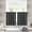 Dark Gray, variant on Nsxcdh Curtains Solid Color Curtains Living Room Bedroom Kitchen Partition Curtains Home Curtains