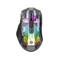 thumbnail image 1 of Rbaofujie Gaming Mouse Wired Connection Wireless Connection Bluetooth Connection The Third Mock Examination Full Transparent RGB Cool Light Effect 5-gear DPI Adjustment Game Mouse Rechargeable Mouse, 1 of 6