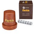 thumbnail image 1 of Rnk Gaming Édition de Luxe Jeu de dés en Cuir Pu Marron, 1 of 4